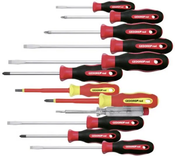 Gedore RED 3301273 R38002012 Jeu de tournevis XXL 12 pièces