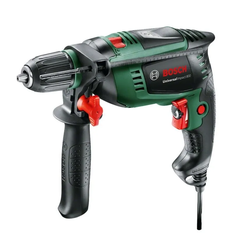Bosch Vert 0603131100 UniversalImpact 800 Perceuse à percussion 800 watts