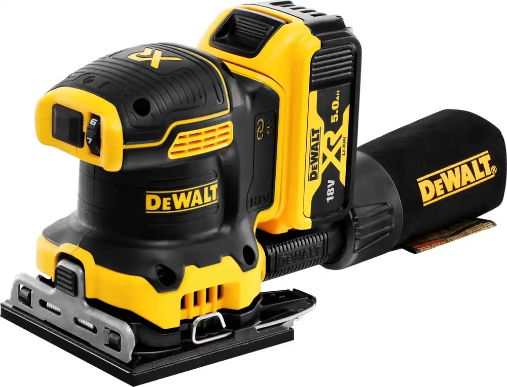 DeWalt DCW200P2-QW Ponceuse orbitale sans fil 18V 5.0Ah Li-ion