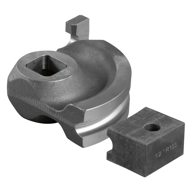 Rems 581480 Segment de cintrage et pièce coulissante Dm21,3, 1/2" (s=1,6/2,0/2,6) R=103, X = 110 pour Rems Curvo 50