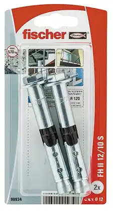 Fischer 90934 Ancre de sécurité FN II 12/10 S K NV