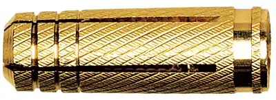 Fischer 26424 Bouchon en laiton MS 4 x 15 mm 26424