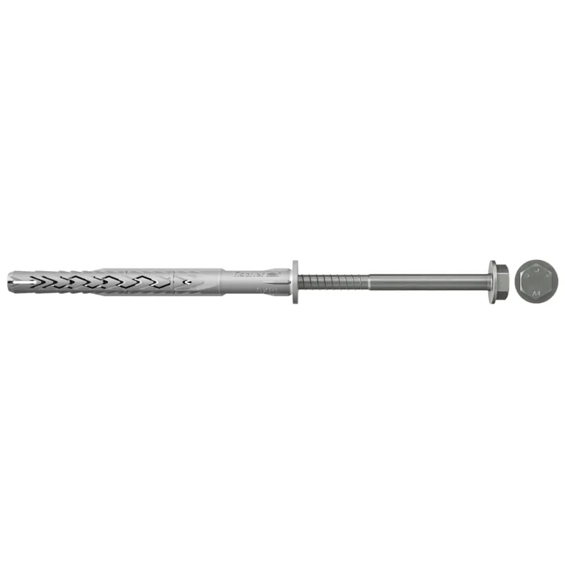 Fischer 530963 Cadre/bouchon de construction SXRL 14 x 260 FUS acier inoxydable A4