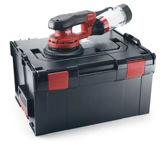 Flex-tools 486809 ORE 3-150 EC set Ponceuse excentrique forte avec contrôle de vitesse, 150 mm
