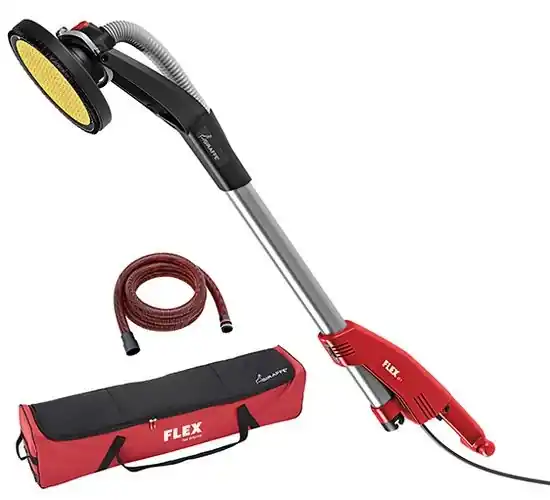 Flex-tools 494526 GE 7 + MH-O + SH Ponceuse girafe pour murs et plafonds avec système de tête interchangeable