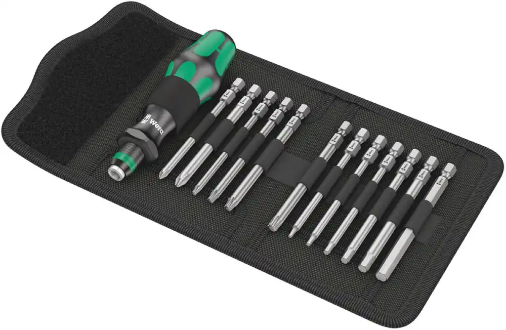 Wera 05004171001 Jeu de bicyclettes 2, 12 pièces