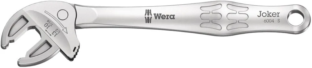 Wera 05020100001 6004 Joker S Clé à douille auto-ajustable, 10-13 x 154 mm