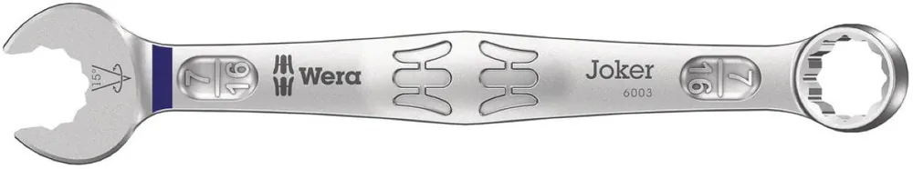 Wera 05020213001 6003 Clé à anneau Joker, pouce, 7/16 x 135 mm