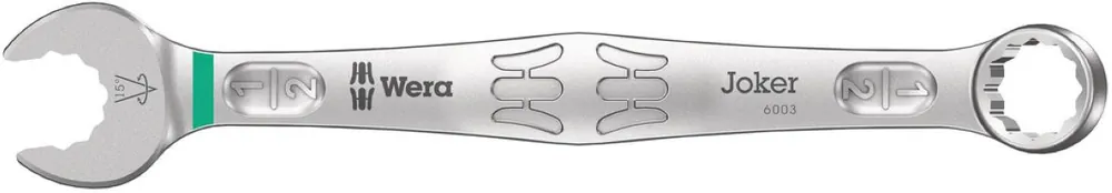 Wera 05020214001 6003 Clé à anneau Joker, pouce, 1/2 x 160 mm