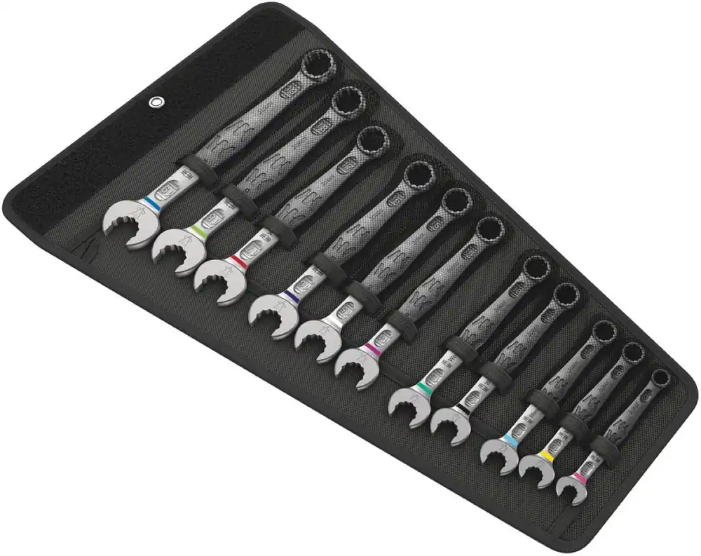 Wera 05020231001 6003 Joker 11 set 1 Jeu de clés à anneaux, 11 pièces