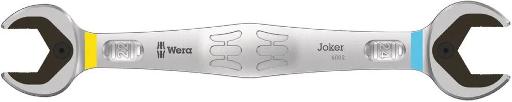 Wera 05020261001 6002 Joker Clé à fourche double, 22 x 24 x 260,5 mm