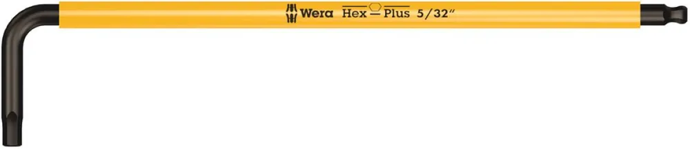 Wera 05022633001 950 SPKL Clé Allen multicolore, pouce, 5/32" x 137 mm