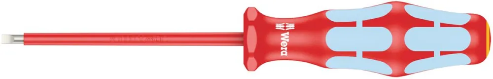 Wera 05022729001 3160 i VDE Lame de scie Tournevis, acier inoxydable, 0,5 x 3 x 80 mm