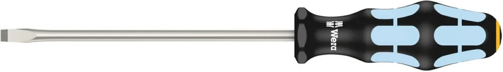 Wera 05032005001 3334 Tournevis à couper, acier inoxydable, 1,2 x 6,5 x 150 mm