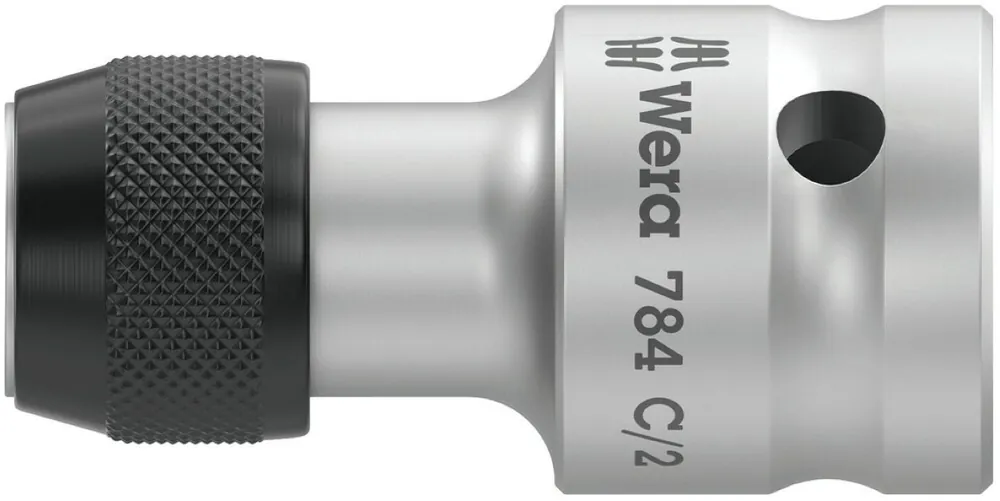 Wera 05042768001 784 C Adaptateur 1/2" avec fonction de changement rapide, n° d‘art. 784 C/2 x 5/16" x 50 mm