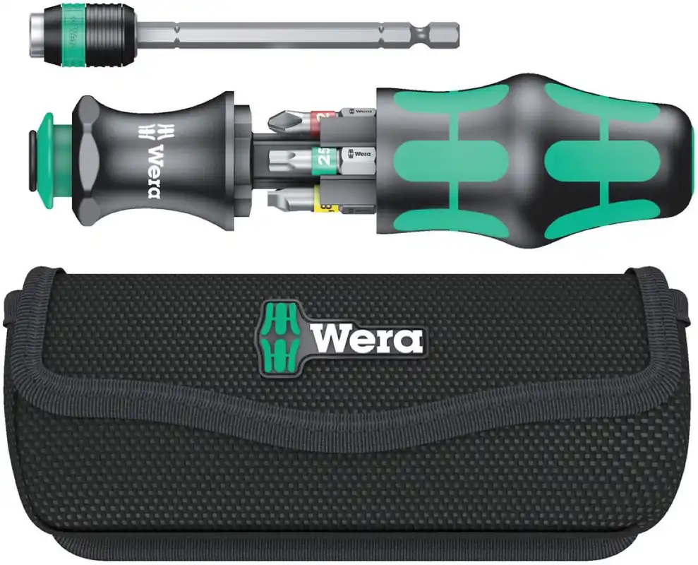 Wera 05051016001 Kraftform Kompakt 20 Tool Finder 1 avec étui, 7 pièces