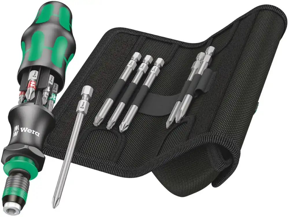 Wera 05051017001 Kraftform Kompakt 20 Tool Finder 2 avec étui, 13 pièces