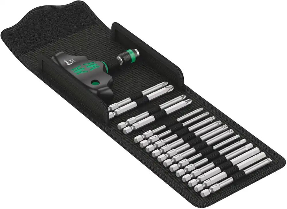 Wera 05057470001 Kraftform Kompakt 400, 15 pièces