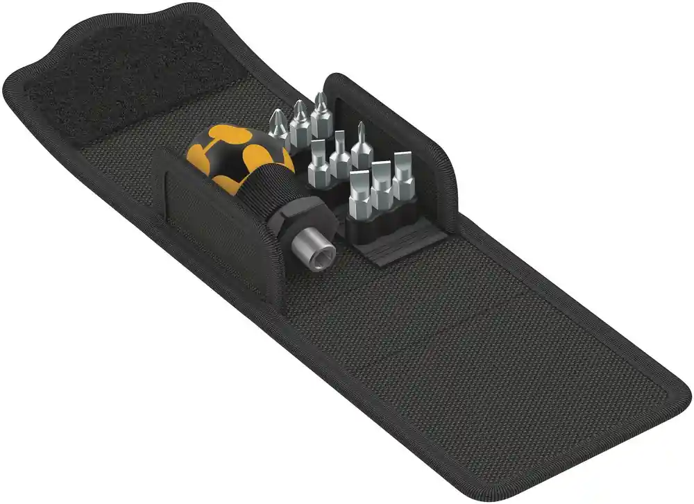 Wera 05057472001 Kraftform Kompakt Stubby ESD 1, 10 pièces