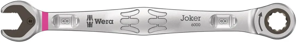 Wera 05073268001 6000 Joker Clé à douille et à anneau, 8 x 144 mm