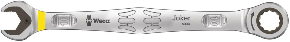 Wera 05073270001 6000 Joker Clé à douille et à anneau, 10 x 159 mm