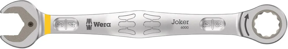 Wera 05073287001 6000 Joker Clé à douille et à anneau, pouce, 3/4" x 246 mm