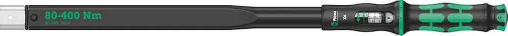 Wera 05075656001 Click-Torque X 6 clé dynamométrique pour outils à douille, 14x18 x 80-400 N m