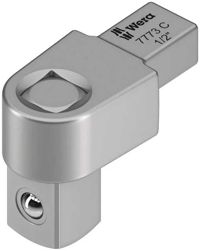 Wera 05078210001 7773 C outil d‘insertion avec carré, 1/2" x 44 mm