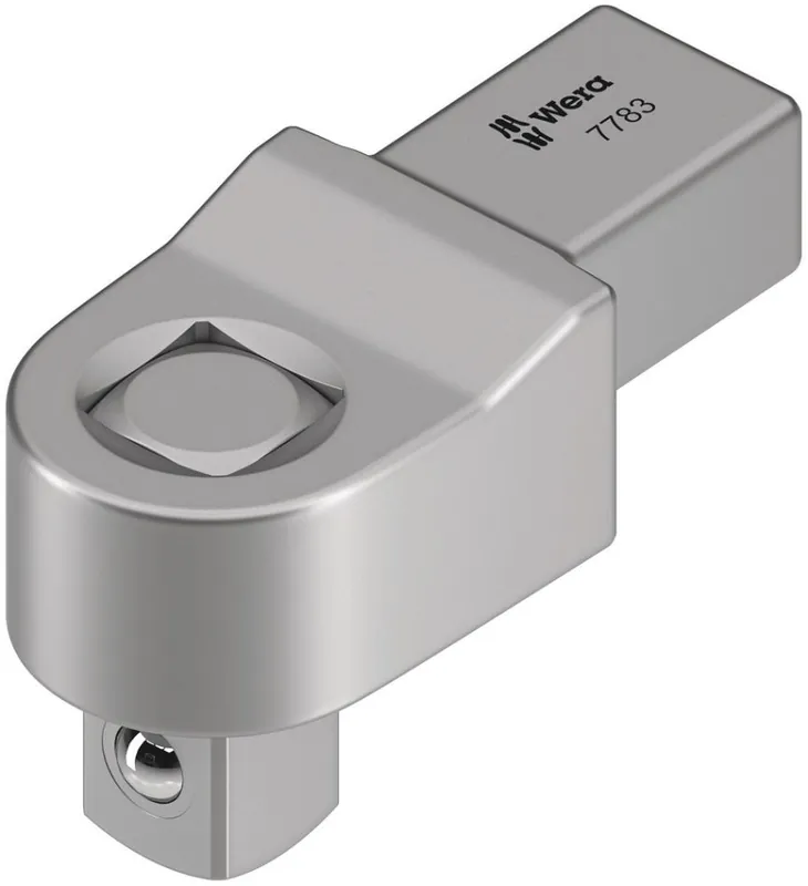 Wera 05078345001 7783 C outil d‘insertion avec carré, 1/2" x 65 mm