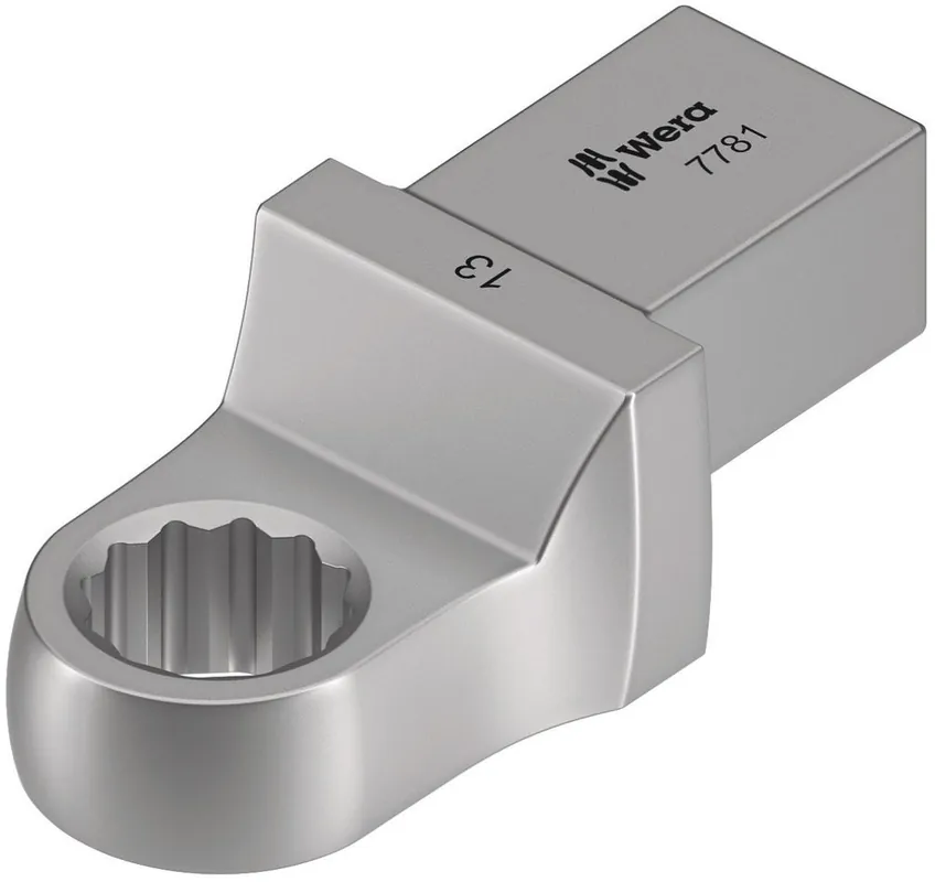 Wera 05078690001 7781 clés à anneau d‘insertion, 13 x 62 mm