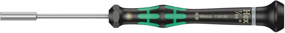 Wera 05118130001 2069 Tournevis Kraftform Micro Cap, 7/64" x 60 mm