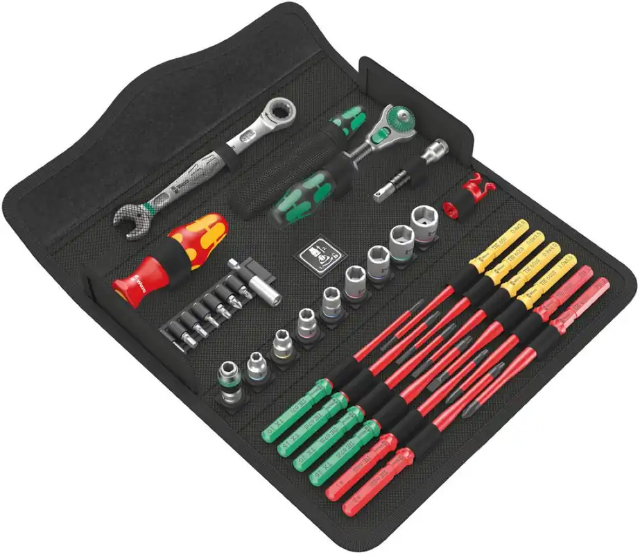 Wera 05135871001 Kraftform Kompakt W Imperial 1 Jeu d‘outils d‘entretien 35 pièces