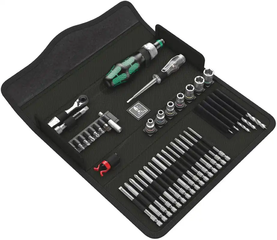 Wera 05135939001 Kraftform Kompakt H 1 Bois, 40 pièces