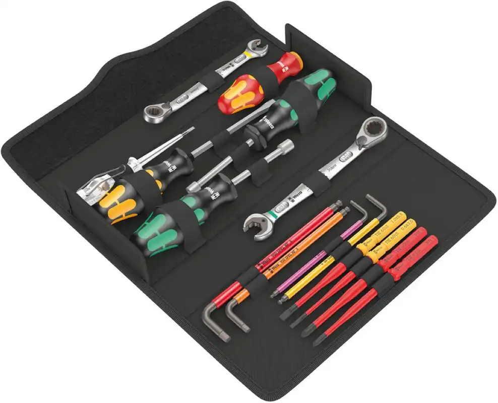 Wera 05136026001 Kraftform Kompakt SH 2 Sanitaire/chauffage, 15 pcs