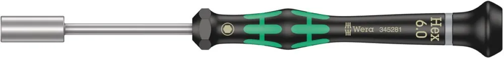 Wera 05345281001 2069 Tournevis Kraftform Micro Cap, 6 x 60 mm