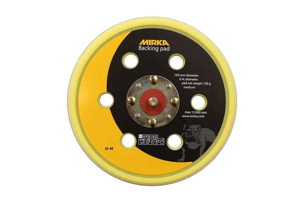 Mirka Accessoires 8295292111 Disque de support 150 mm velcro 6 trous 5/16 1975144