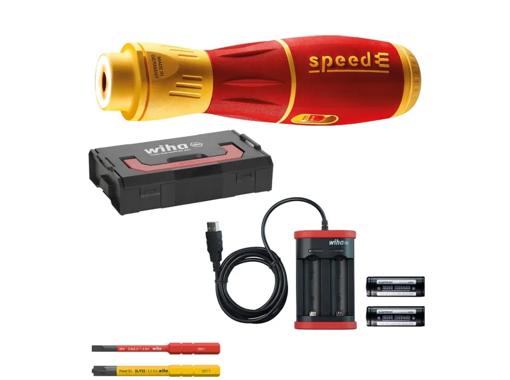 Wiha 44318 SpeedE 2 électrique, 7 pièces en L-Boxx