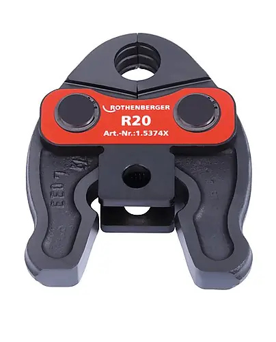 Rothenberger Accessoires 015374X Mâchoire de presse Standard R 20 mm