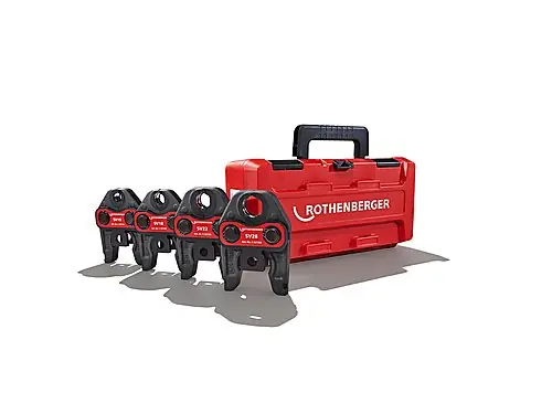 Rothenberger Accessoires 015060X Mâchoires de presse Jeu standard SV 15 - 18 - 22 - 28 mm