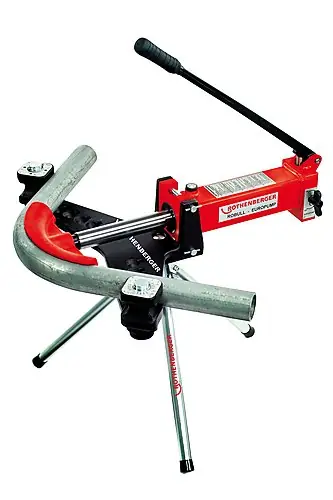 Rothenberger 057966X ROBULL Cintreuse hydraulique type E, 3/8-2", ouverte, avec accessoires