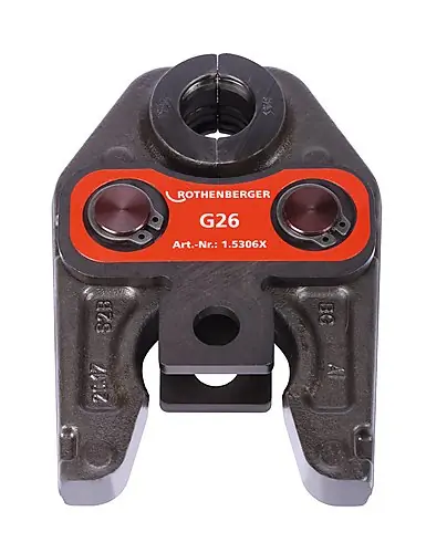 Rothenberger Accessoires 015306X Mâchoire de presse Standard G26
