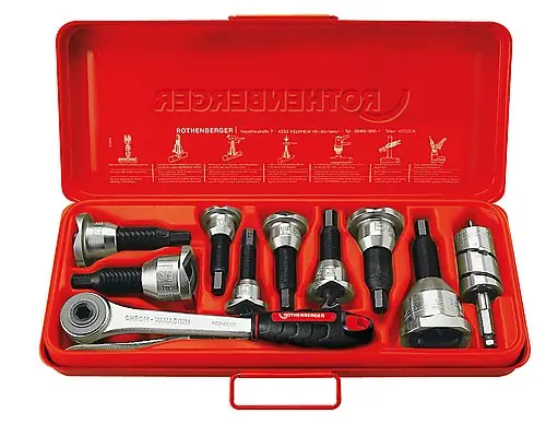 Rothenberger 22135 Jeu d‘extrudeuses 1/2-3/4-1".