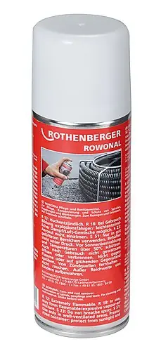 Rothenberger Accessoires 72142 Bombe aérosol d‘entretien et de dérouillage ROWONAL