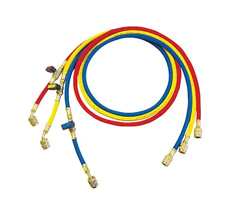 Rothenberger Accessoires 1500000028 Jeu de 3 tuyaux de pression 1,5 m, 1/4" SAE