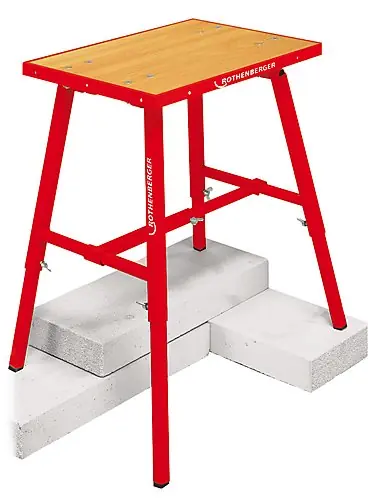 Rothenberger 070699X Établi de travail contrescopique 700x450x30 mm