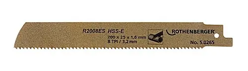 Rothenberger Accessoires 50265 Lame de scie Super HSS 4‘‘ X 8 TPI