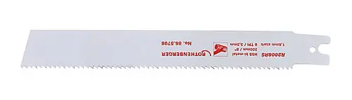 Rothenberger Accessoires 865796 5X Lame de scie universelle U HSS BIMETAL 200X25X1.6 TPI 8