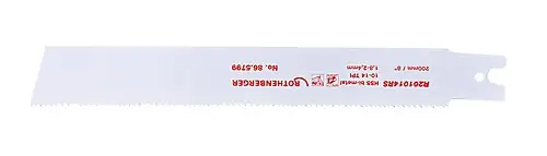 Rothenberger Accessoires 865799 5X Lame de scie universelle UHSS BIMETAL 200X25X1.0 TPI 10-14