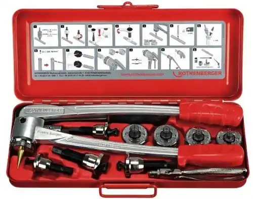 Rothenberger 011194X COMBI KIT Jeu d‘expanseurs/dilatateurs, 1/2-5/8-7/8-1.1/8".
