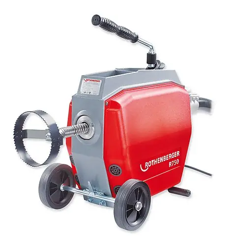 Rothenberger 72689 R 750 Machine de nettoyage, y compris tuyau de guidage